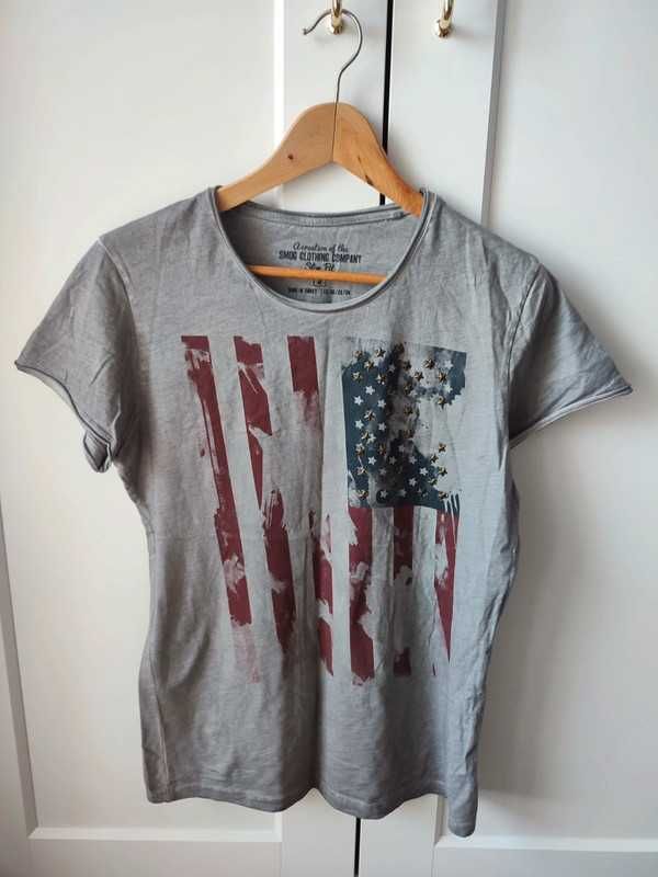 Koszulka z motywem amerykańskim rozmiar S