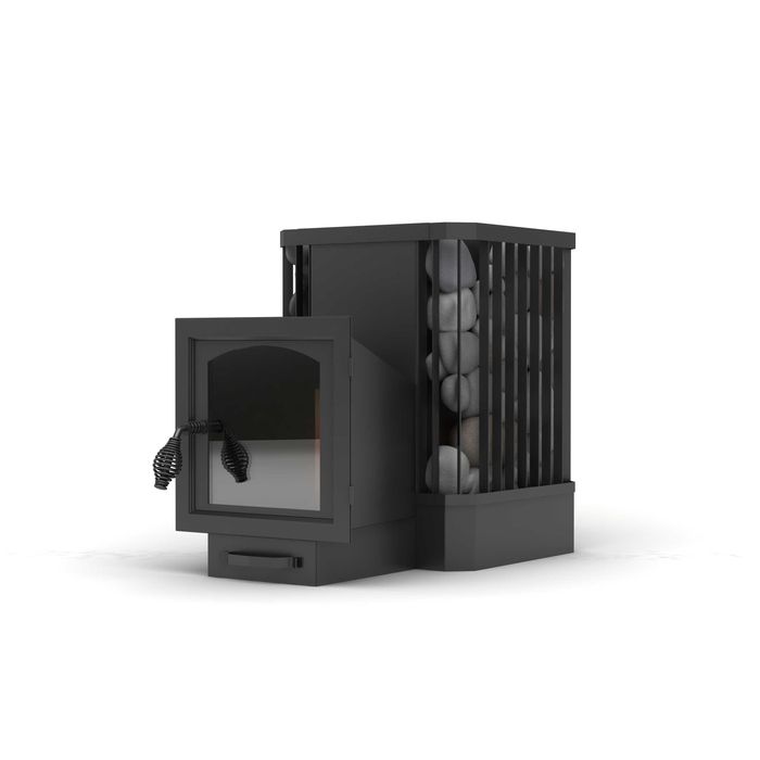 Печь для бани и сауны "Бочка" ТМ "CANADA" + ПОДАРОК