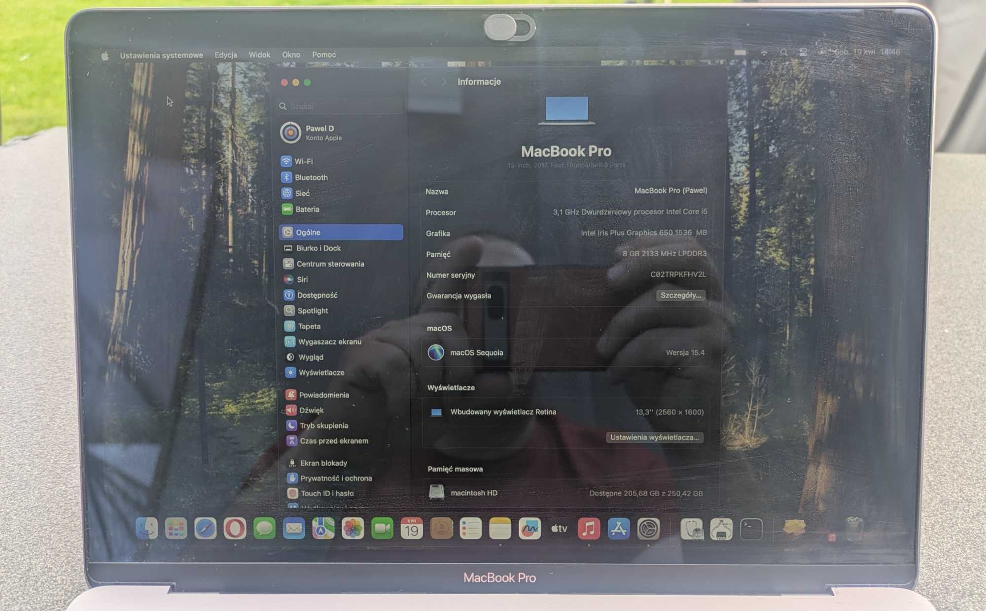 Macbook pro 13, z mocnym procesorem Intel i5- 3,1GHZ