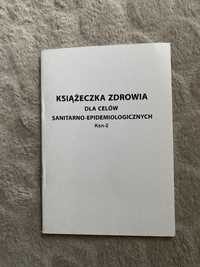 Książeczka zdrowia dla celów sanitarno-epidemiologicznych