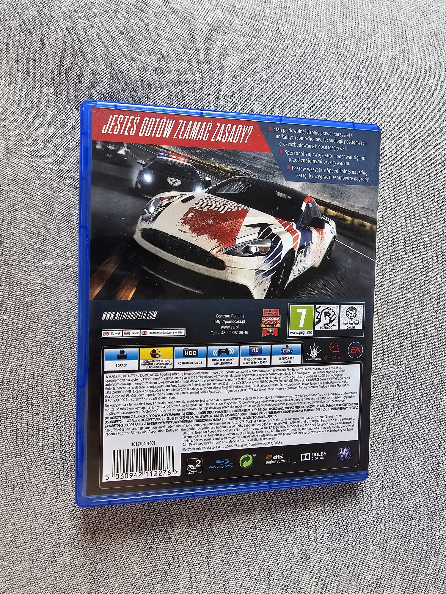 Need For Speed Rivals PlayStation 4 PlayStation 5 PS4 PS5 gra