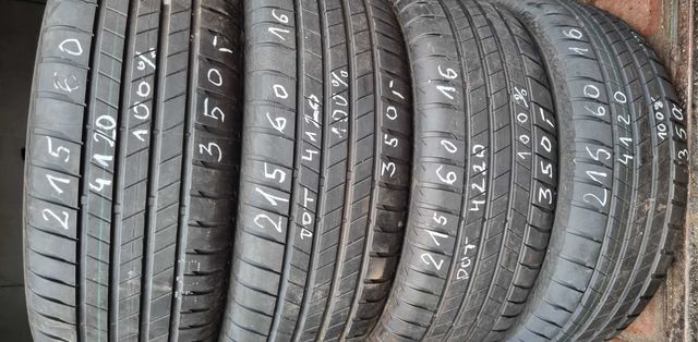 215/60R16 Bridgestone Turanza T005 Lato