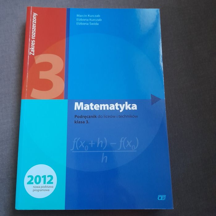 Matematyka 3 zakres rozszerzony