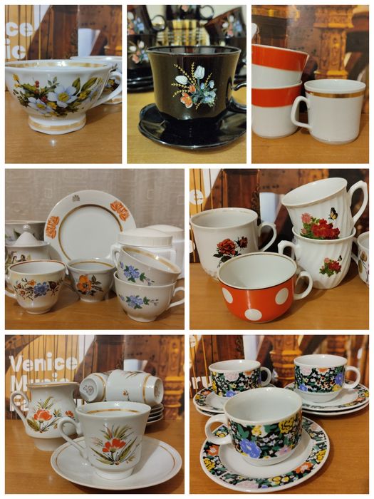 Сахарницы, чашки , тарелки, ёмкости  для сыпучих