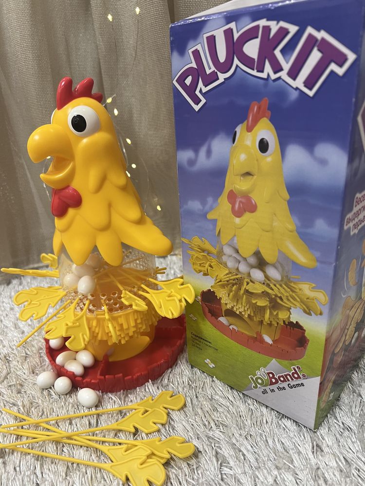 Настольная игра « Курица с насестом». Очень веселая! Для всей семьи!