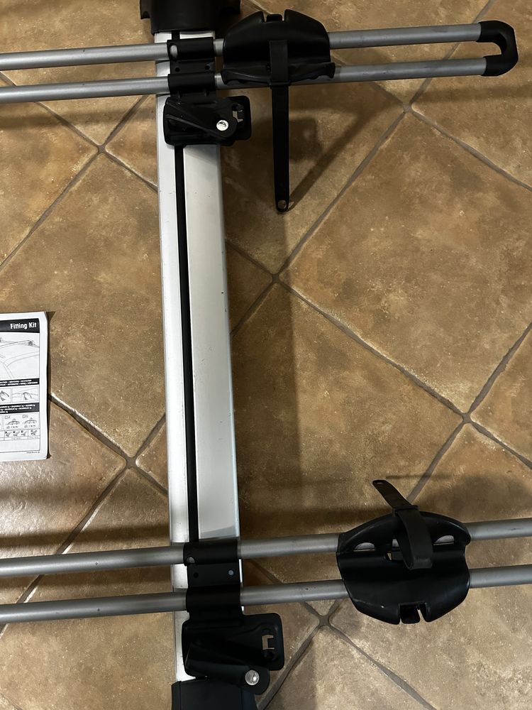 Bagażnik dachowy Yakima do Mazda CX5 + przystawki rowerowe Thule