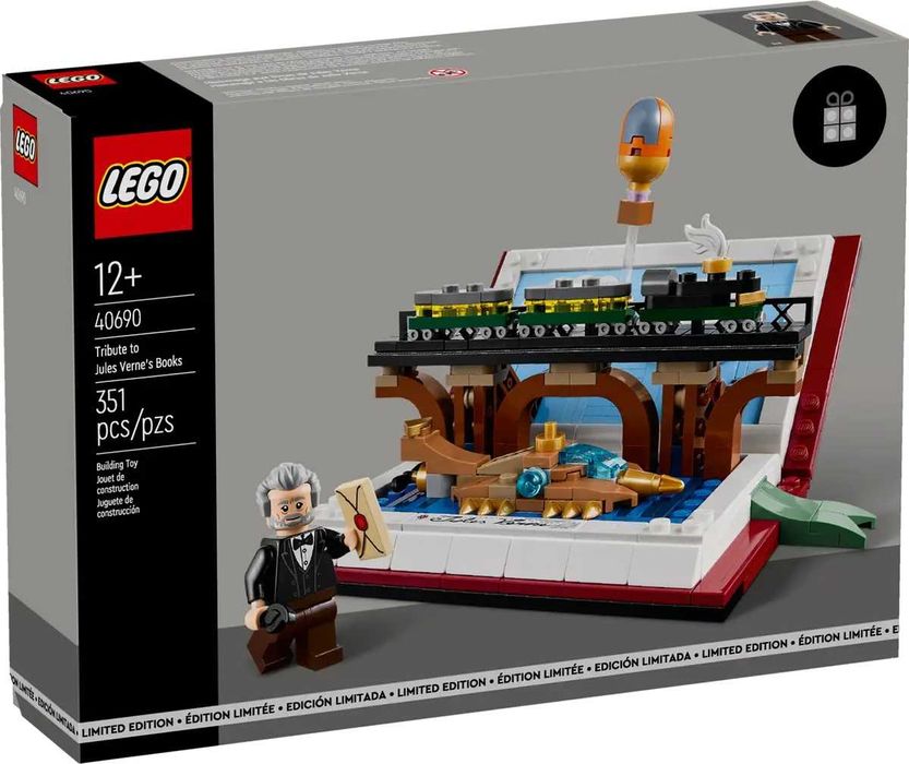 Lego 40690 Hołd dla książek Julesa Verne'a