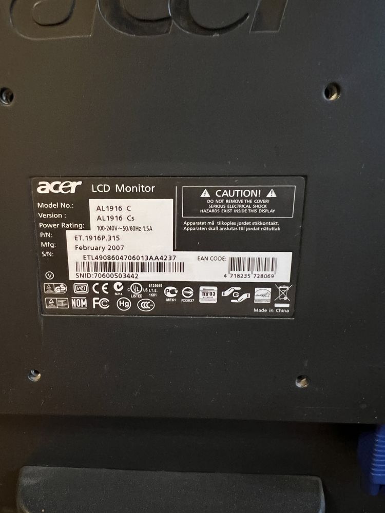Мониторы LG Acer компьютеры