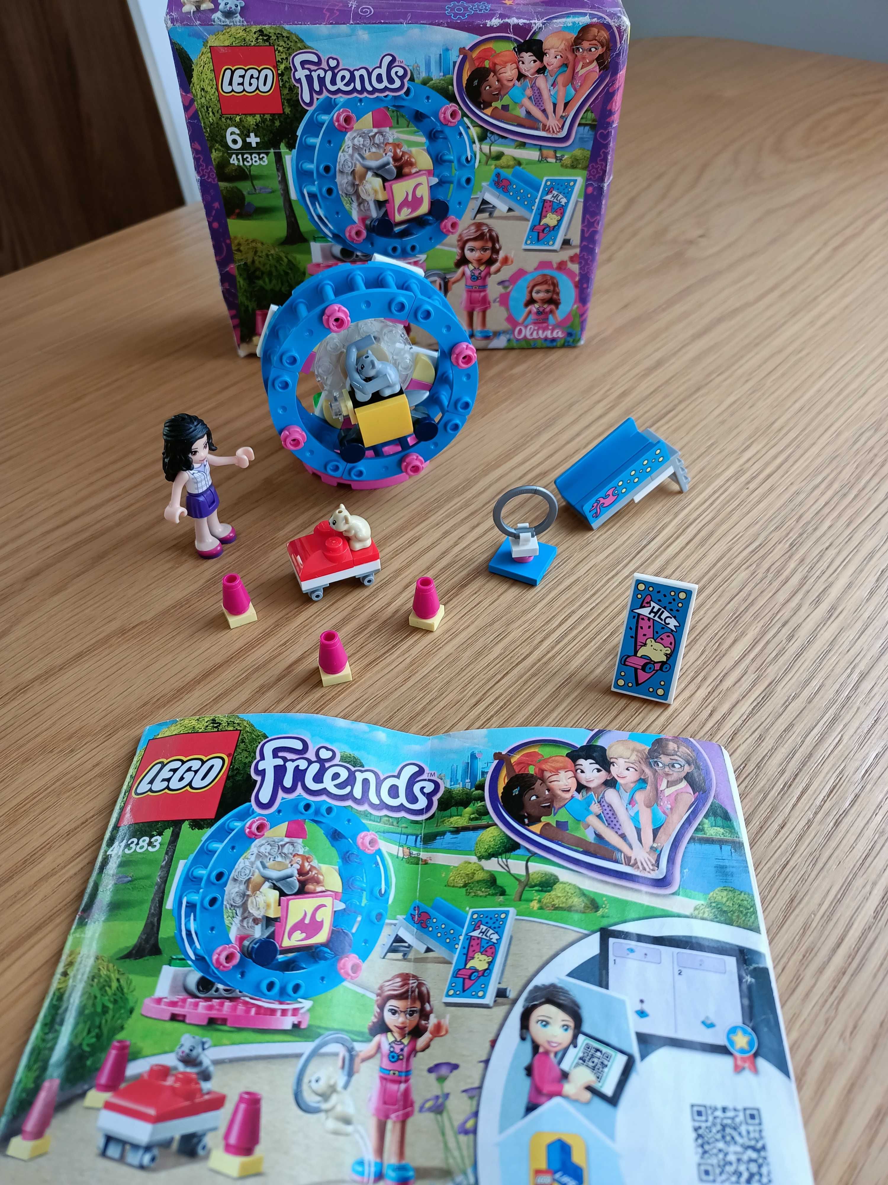 LEGO Friends 41383 Plac zabaw dla chomikow