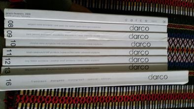 Lote 4 Livros Arquitetura "DARCO" nºs 06/09/11/13