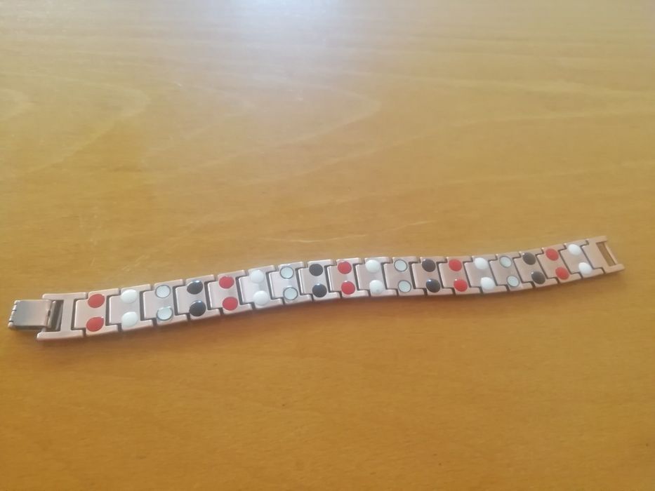 Pulseira Equilíbrio, Bio-Saúde (Magnética, Infravermelhos) Cor cobre