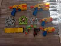 Nerf's, balas e alvos