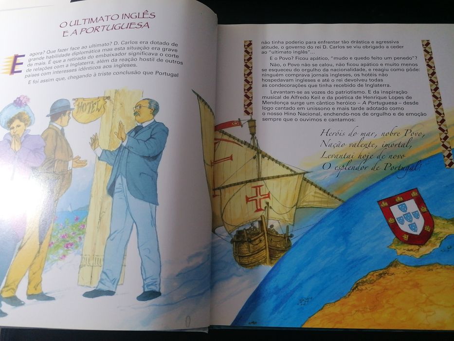 Conjunto de Livros sobre a História de Portugal