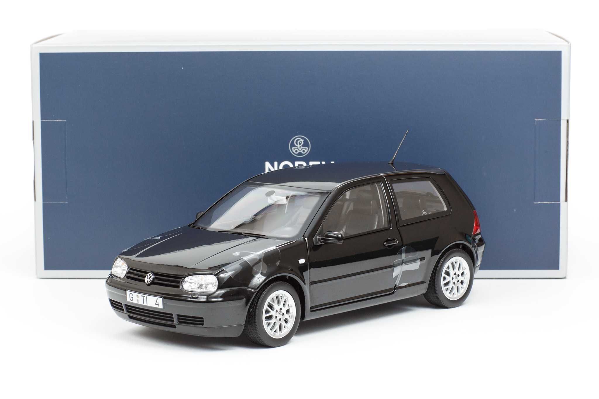 VW Volkswagen Golf IV 4 GTI Black 1998 Norev 1:18