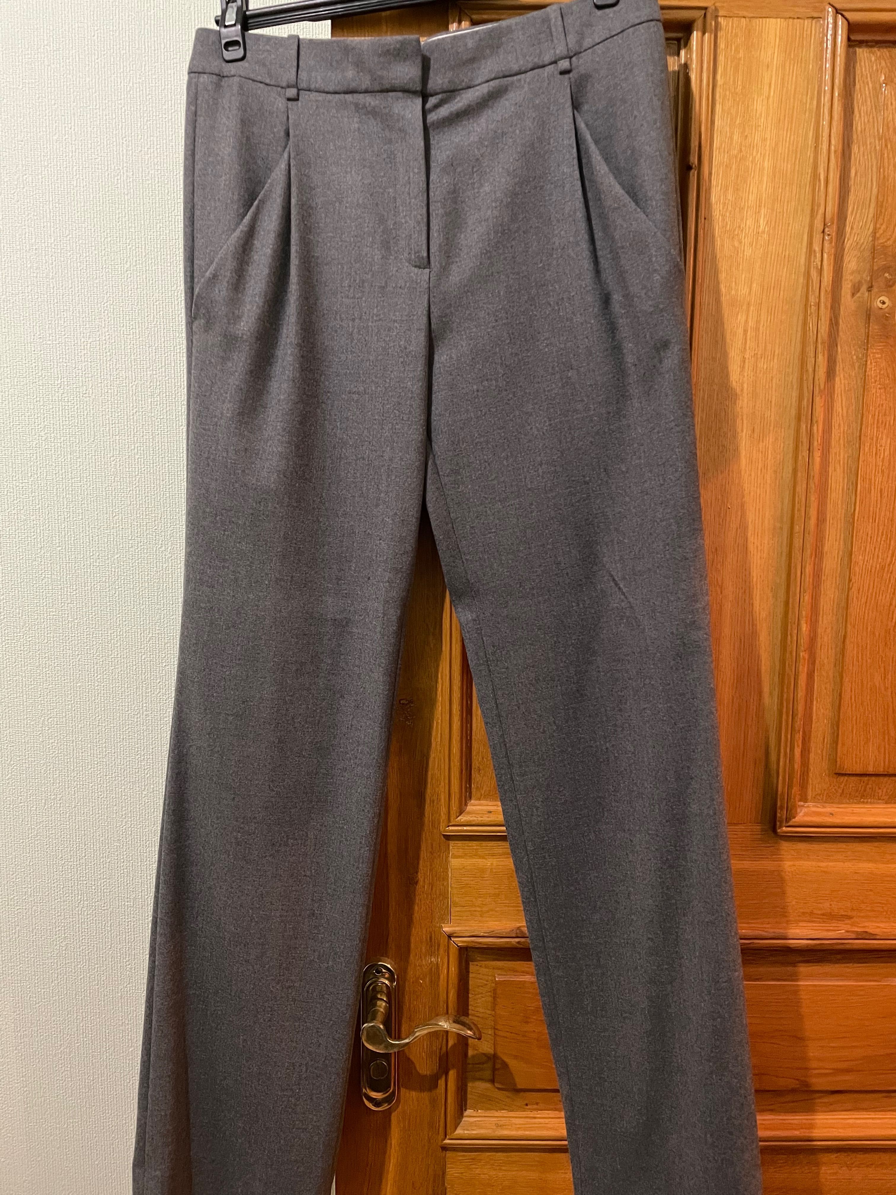 Брюки Massimo Dutti, шерсть, р36