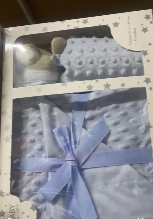 Conjunto Manta+ Dou Dou urso