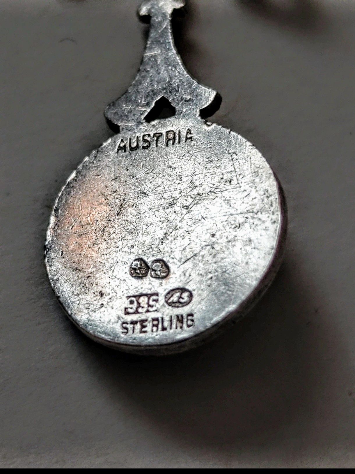 Wisior Austria - srebro 935 - stary wyrób