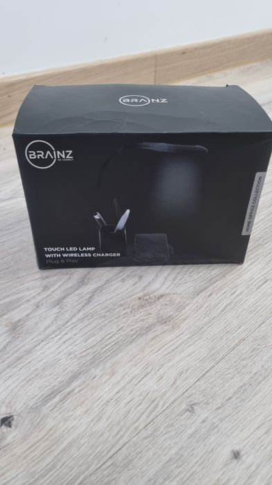 Lampka Nowa Biurkowa Na Biurko LED Lampa Szkolna Nocna Czarna Bezdotyk