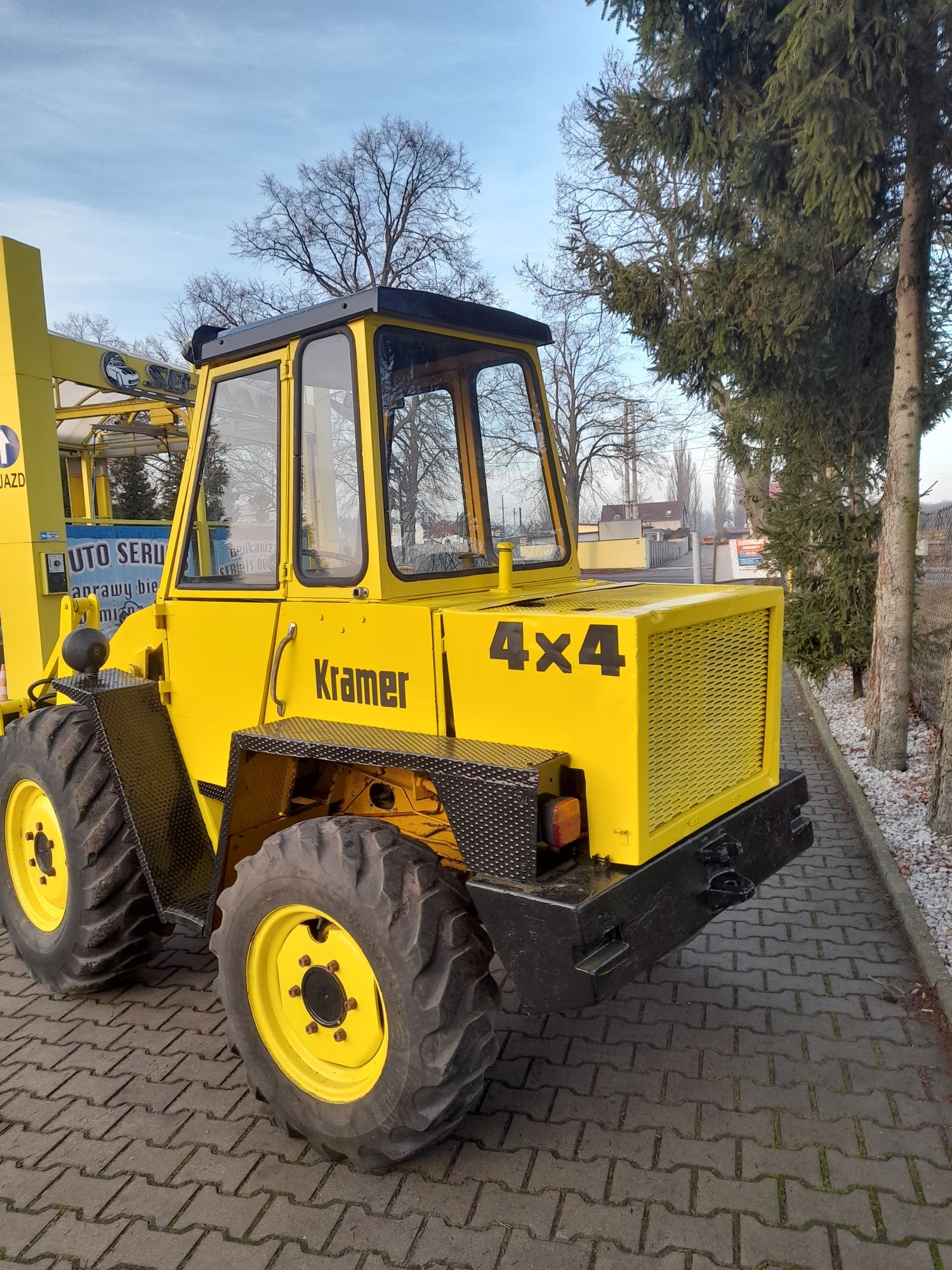 Ładowarka miniładowarka paleciak koparka minikoparka Hanomag.Kramer