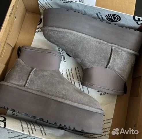 Оригінал Угги UGG Classic Mini Dipper Gray