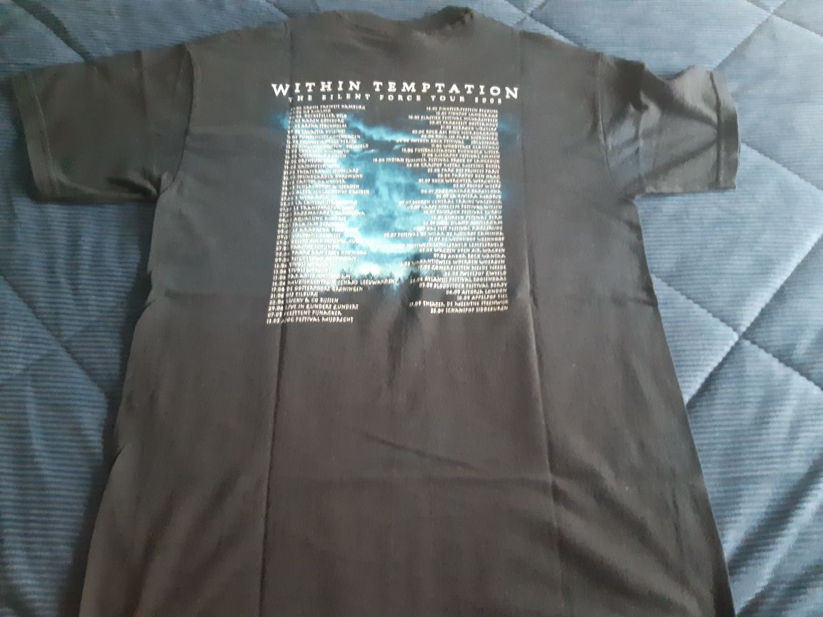 Tshirt dos Within Temptation
Tamanho M, da world tour em 2005.
Merch