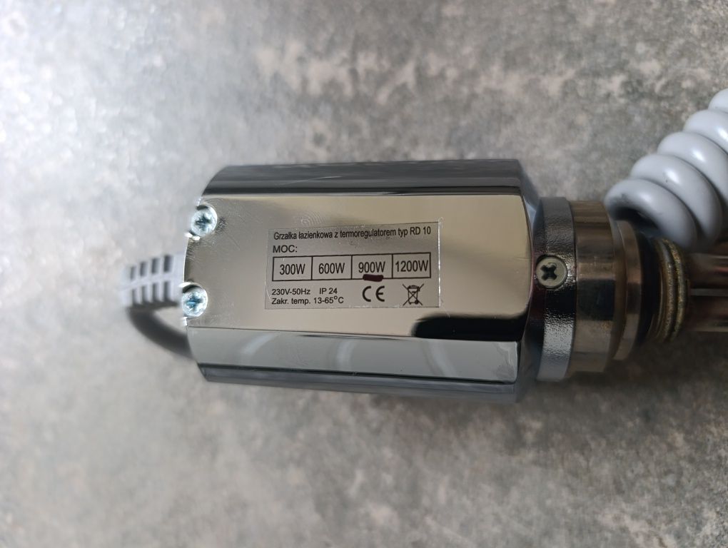 Grzałka elektryczna 900W do grzejnika