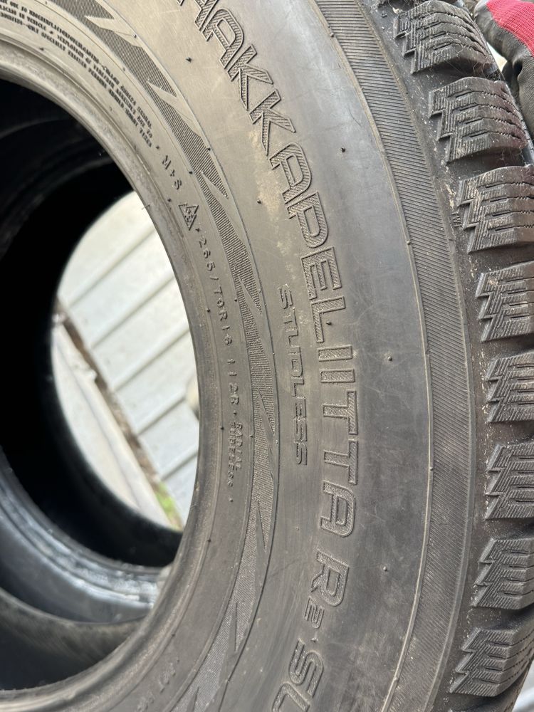 265 70 16 Nokian Hakkapeliitta пара шин 265/70 R16 зима