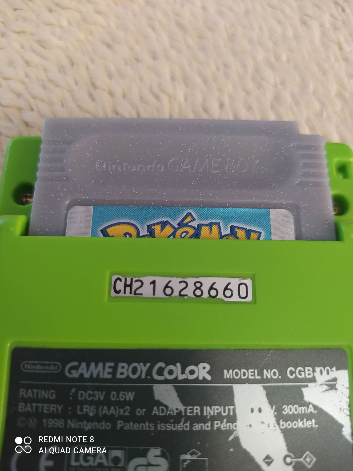 POKEMON SILVER Gra - Gameboy Color/Advance/Sp/Pocket- Wysyłka do 3 h.