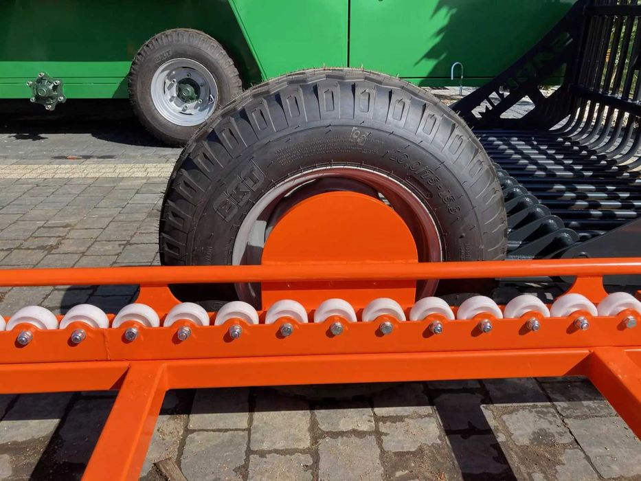 Wózek Samowyładowawczy Roller3 3skrzyniopalety 2 rzędy rolek zaczep