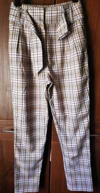 Spodnie w kratę Orsay XS