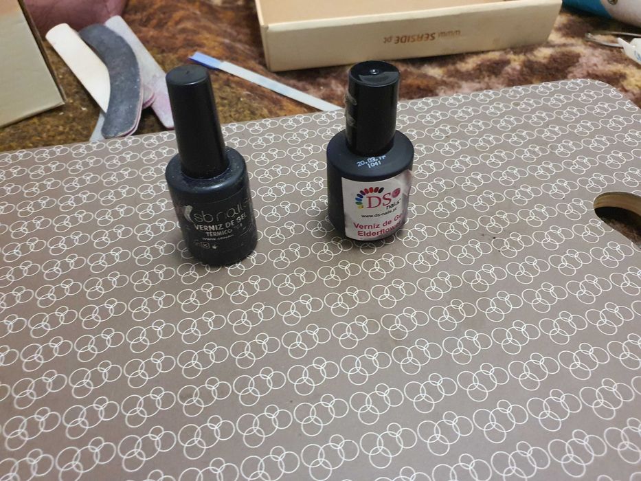 Conjunto artigos gel e verniz gel