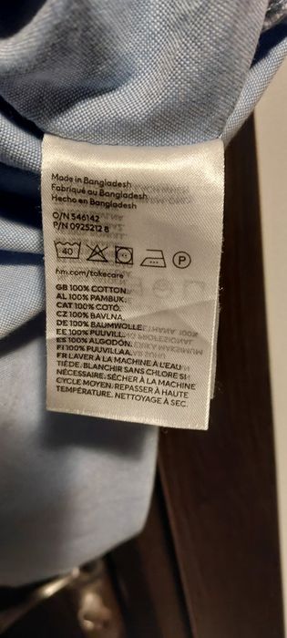 Koszula damska H&M XXL niebieska