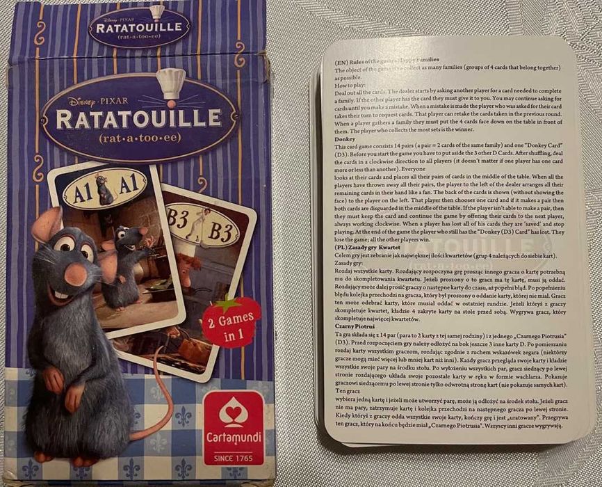 Ratatouille- gra karciana