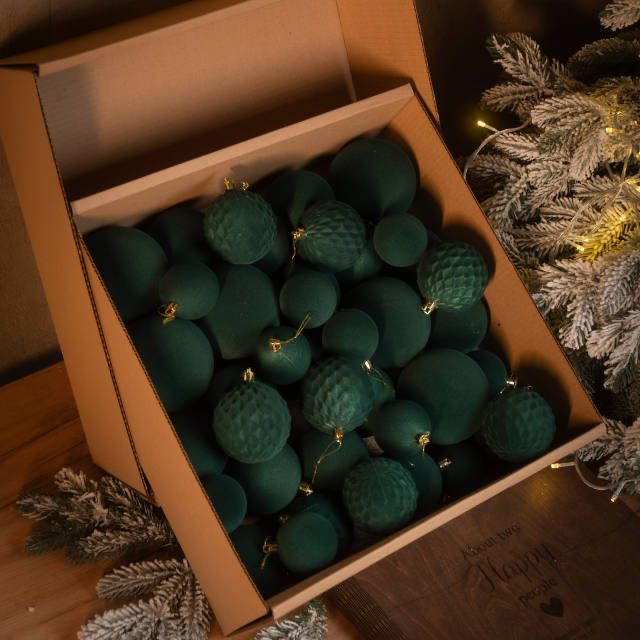 Набори новорічних прикрас для ялинки