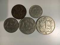 Монеты Польши:1923;1932;1934;1949