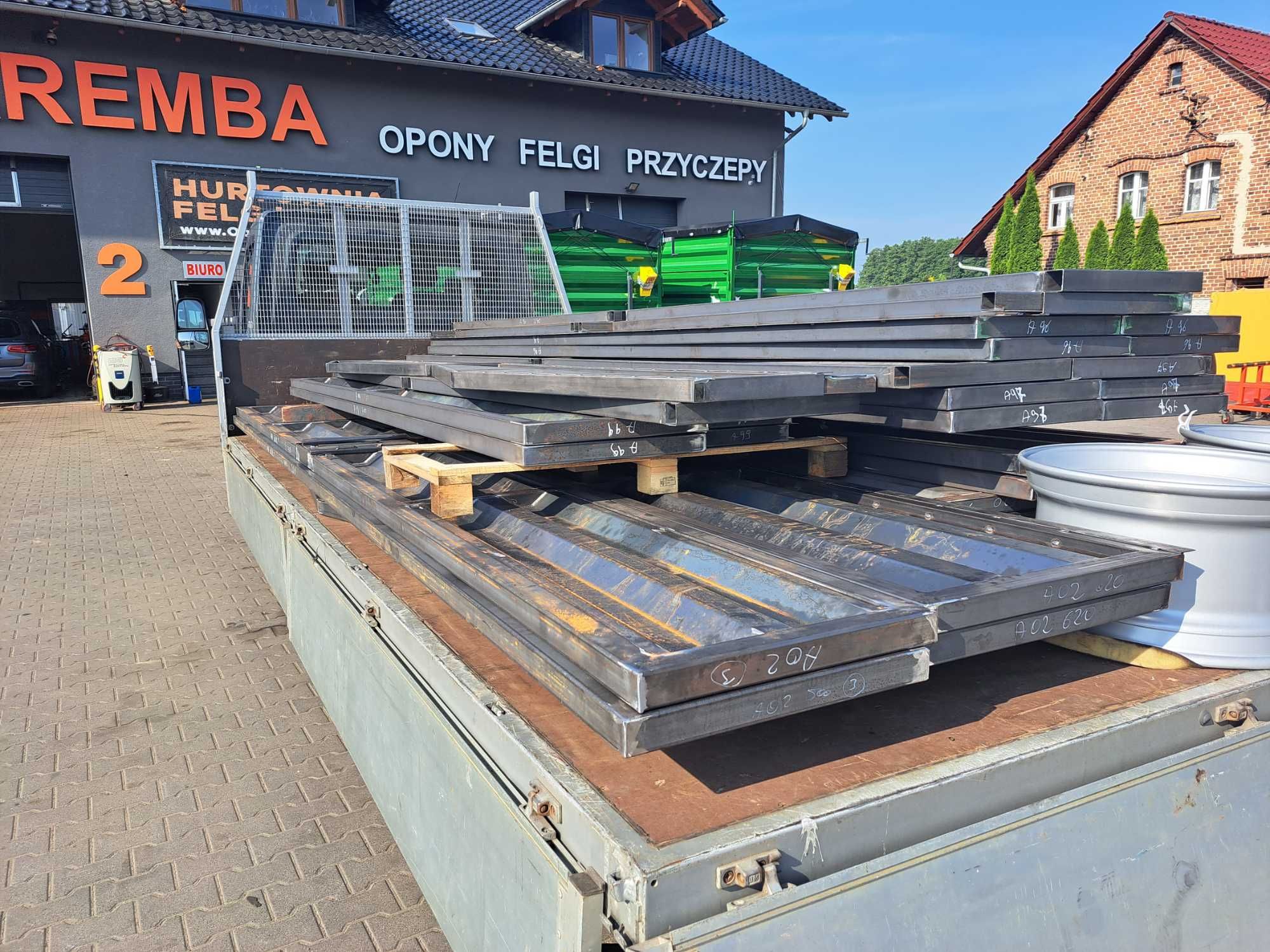 BURTY 50cm doły do PRZYCZEPY D50/D55/HL6/CZESKA Producent Auto-Zaremba