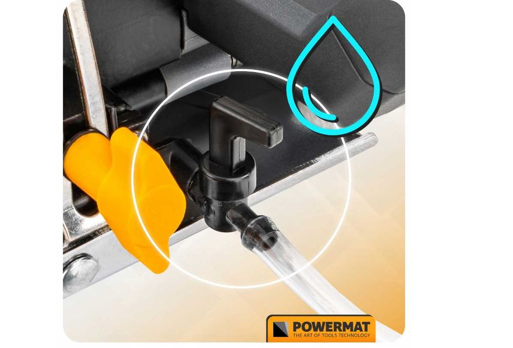 przecinarka tarczowa do płytek gresu glazury kamienia na wodę 1400W