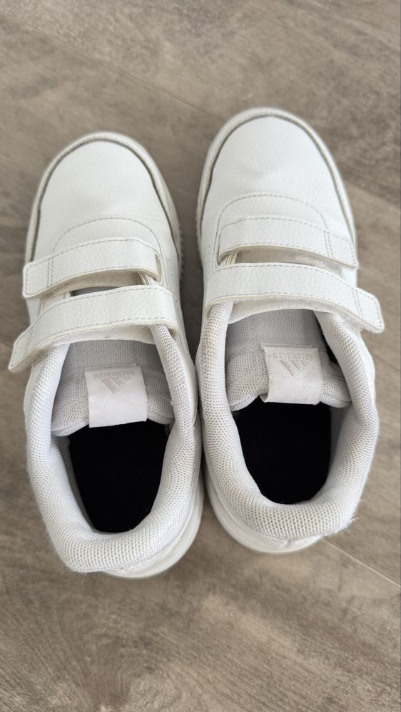 Кеди кросівки дитячі білі Adidas Tensaur Sport 2.0 р. 35 (22 см)