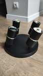 Plafon Bamboo czarny 4xGU10 Goldlux