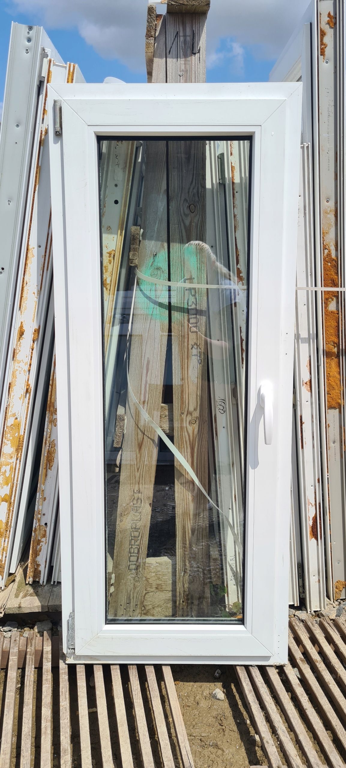 OKNA KacprzaK 59x143 OKNO PCV Używane Plastikowe Lider Okna OLX