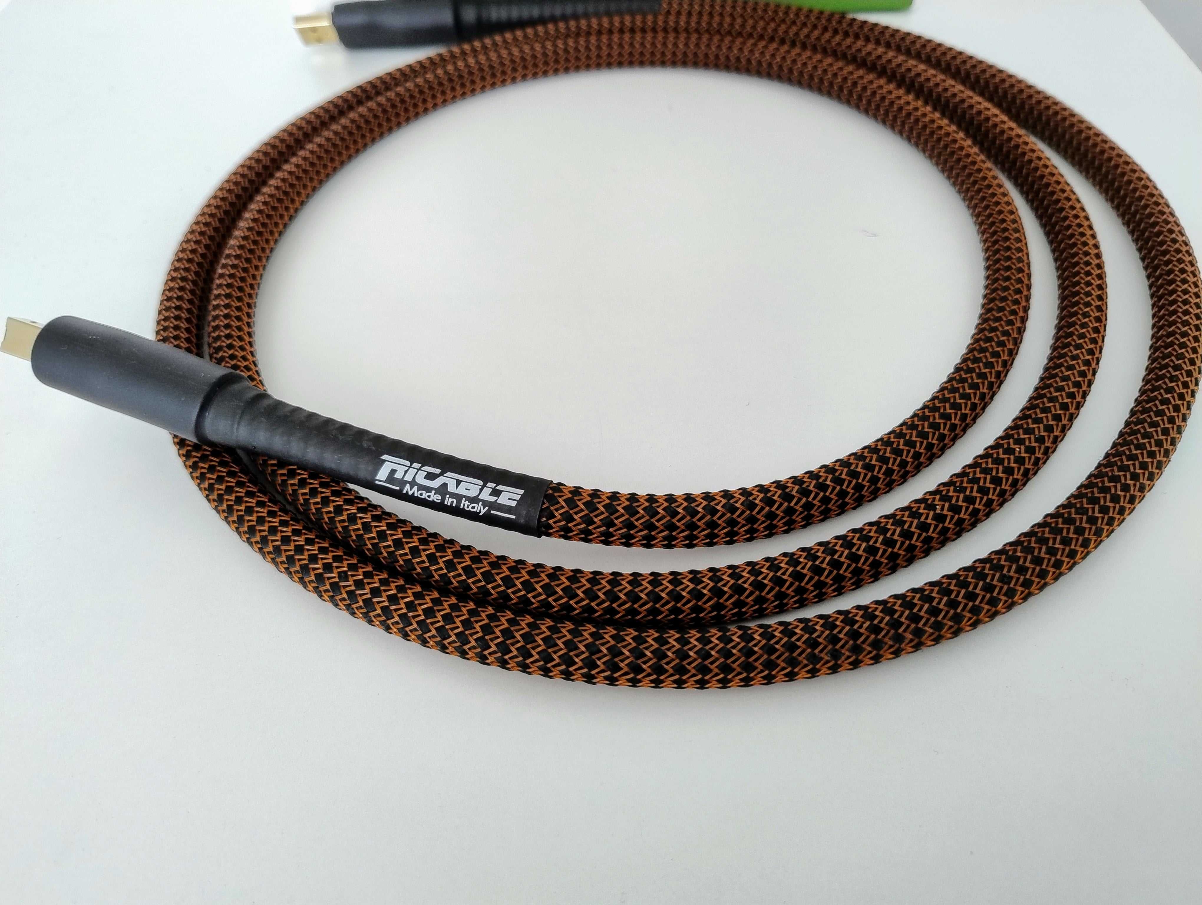 Kabel USB do audio. Ricable Magnus USB - 2.0m. Stan idealny