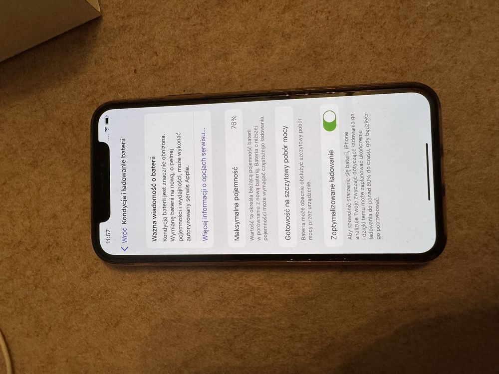 Iphone X pamieć 256gb