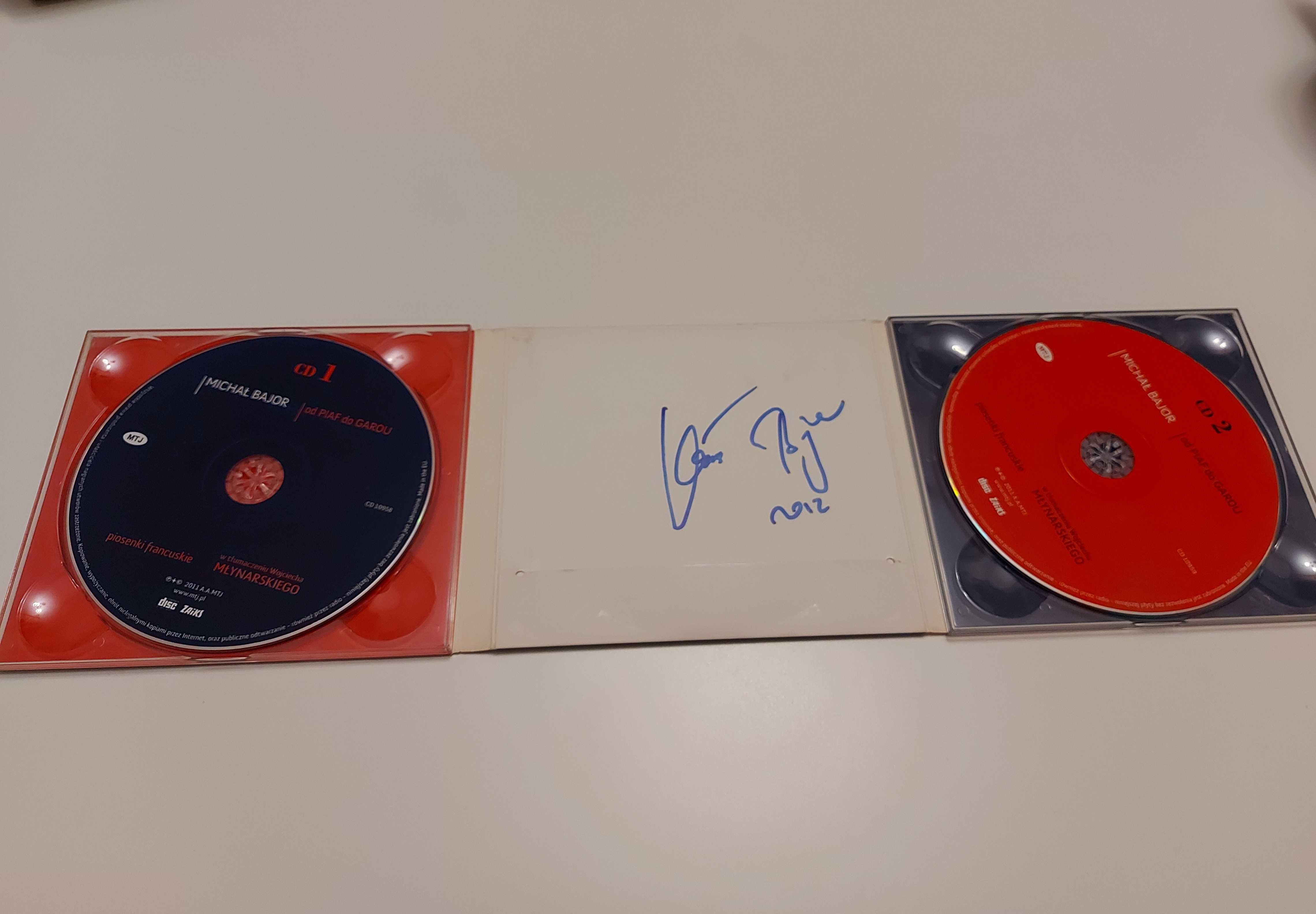 Michał Bajor 6 płyt CD z autografami