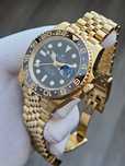 Швейцарские часы Rolex Gold GMT-Master II. Два часовых пояса