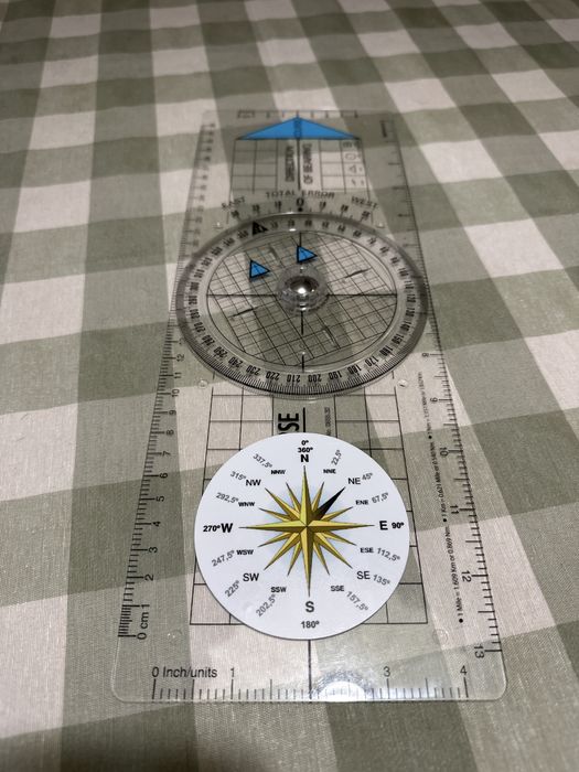 Regua de escala maritima