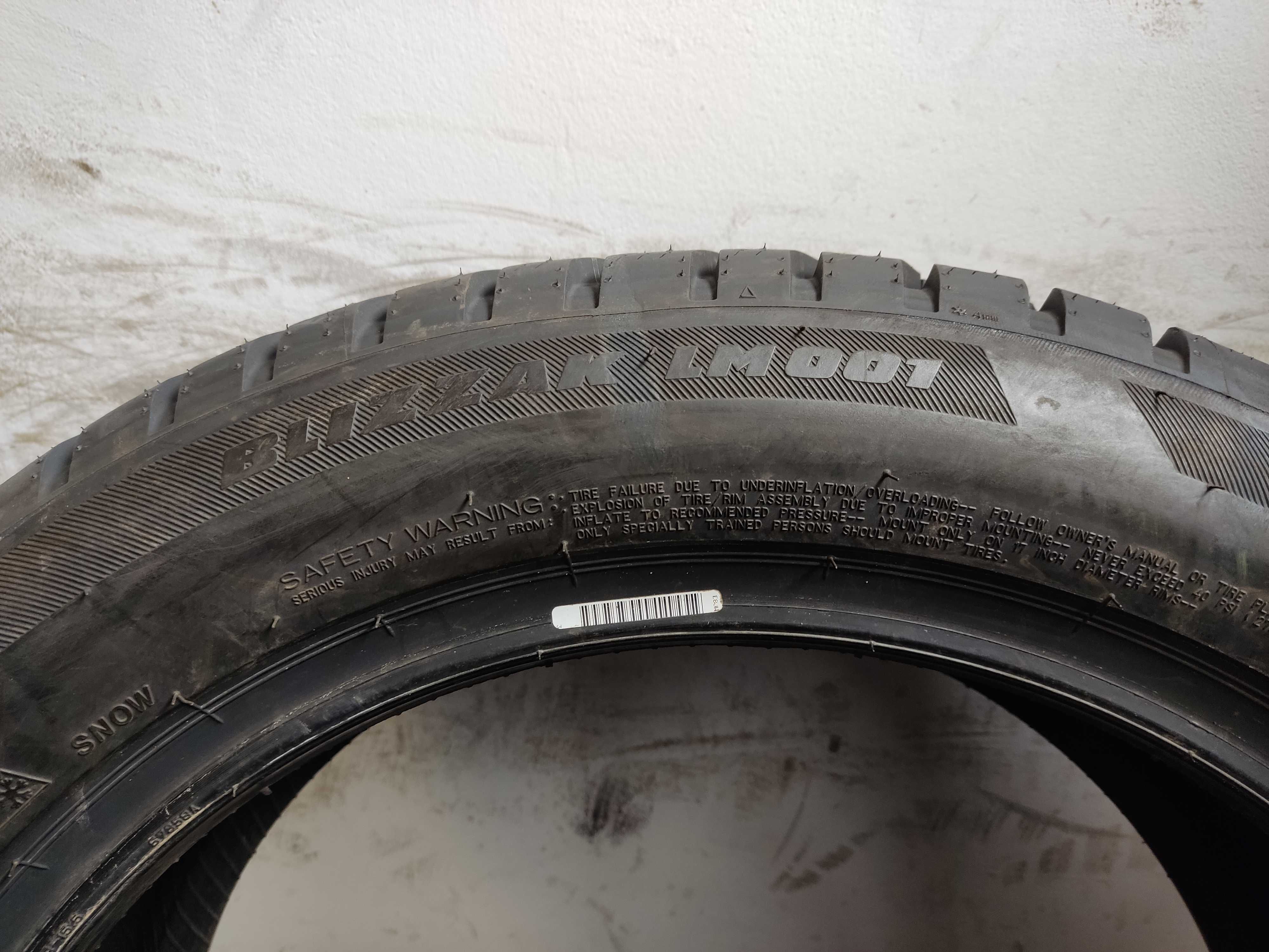 1x225/50R17 Bridgestone Blizzak LM001, NOWA, 2018 rok