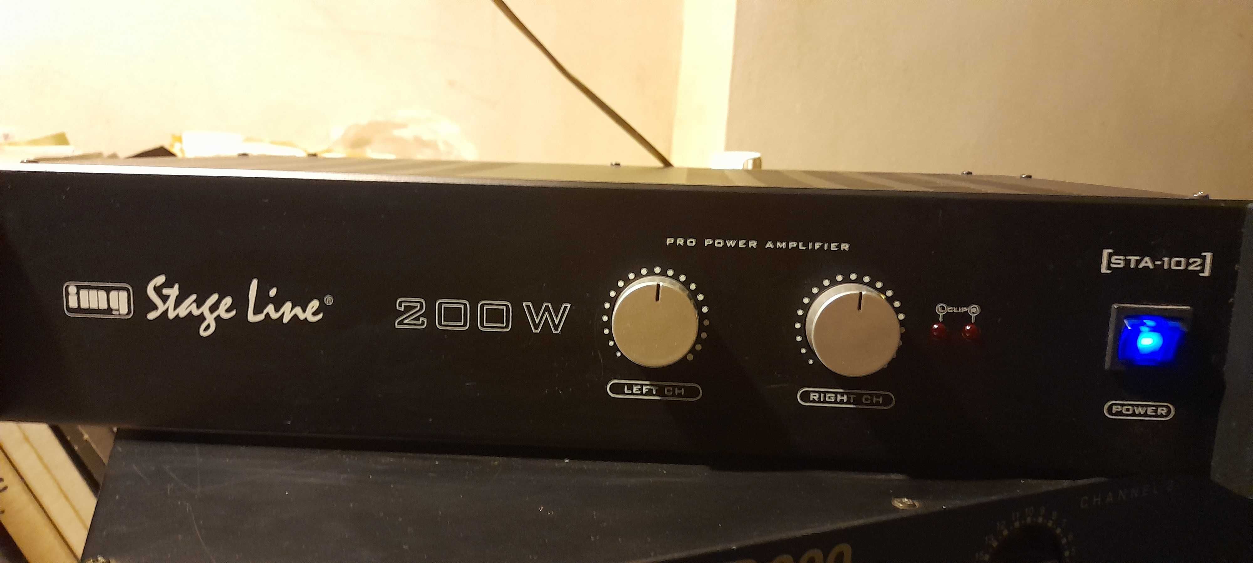 Img Stage Line sta-102 wzmacniacz 200w (Vintage OLO)