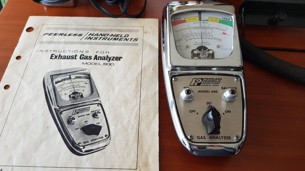 Medidor de gaz Peerless 600 , retro.