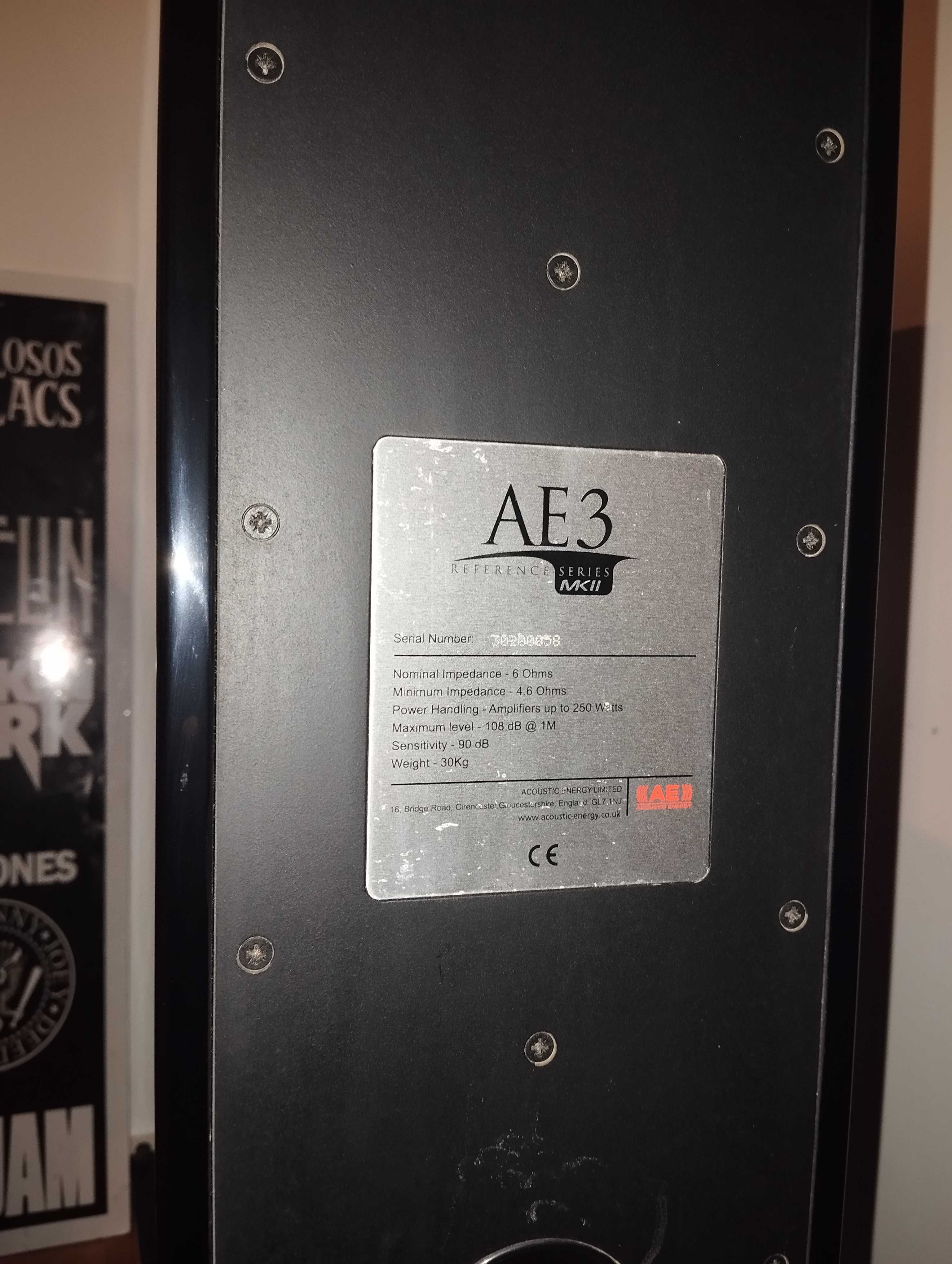 Colunas Acoustic Energy AE3-MK2