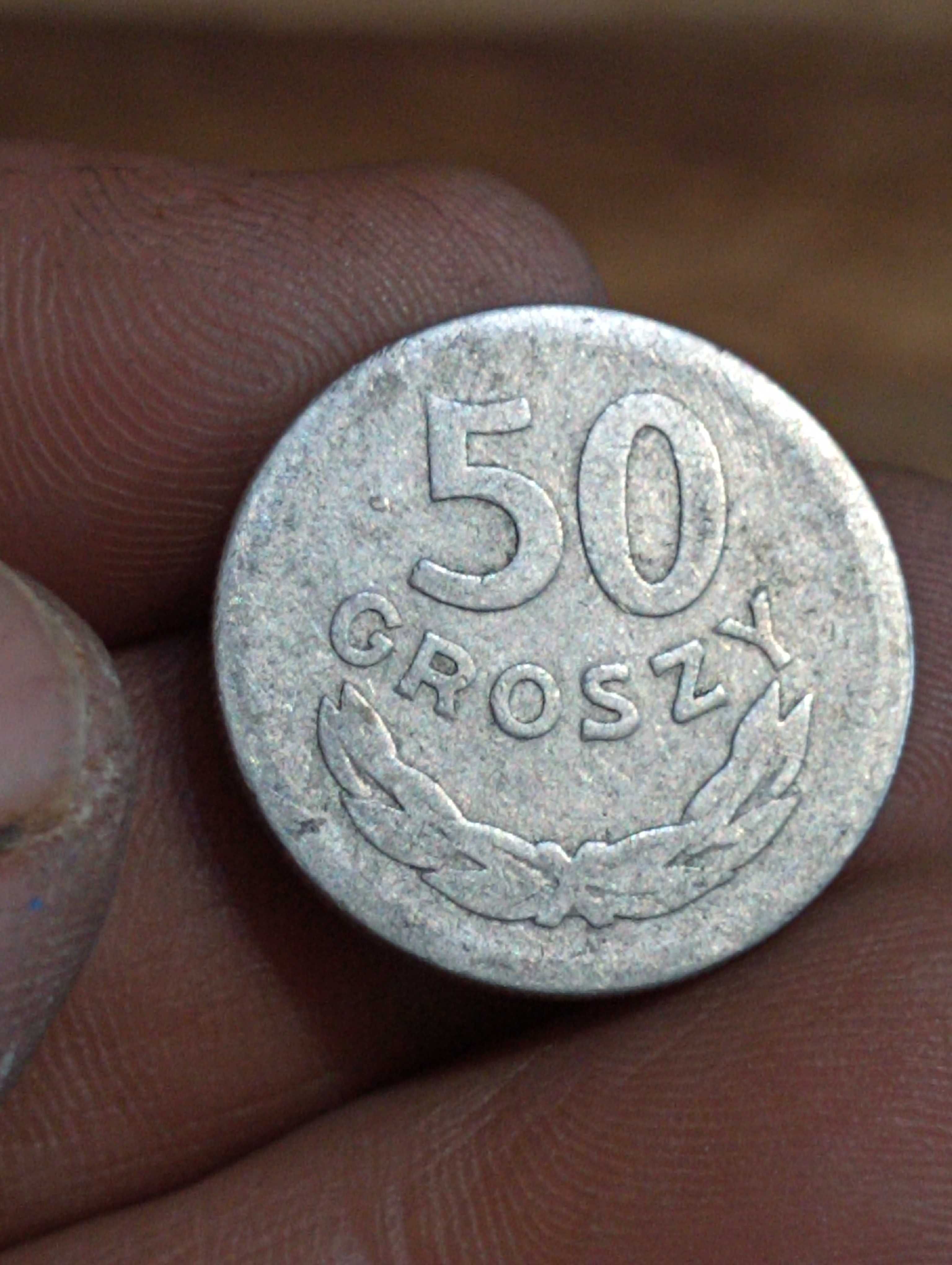 Sprzedam monete 50 groszy 1949 rok bzm